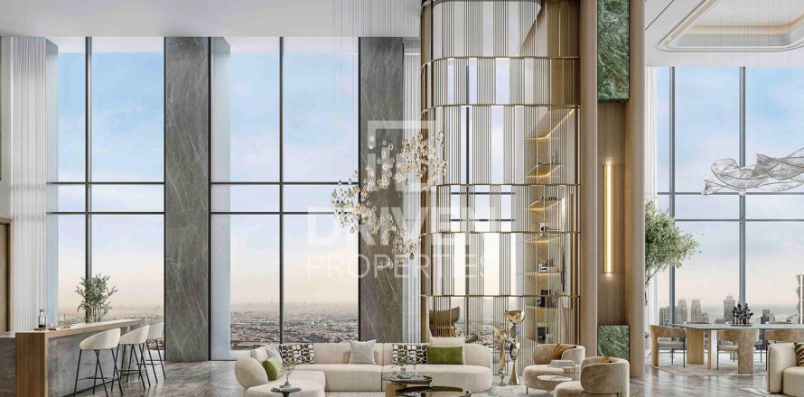 Apartament në Downtown Dubai (Downtown Burj Dubai), Emiratet e Bashkuara Arabe 1 dhomë gjumi, 80 m2. № 602771