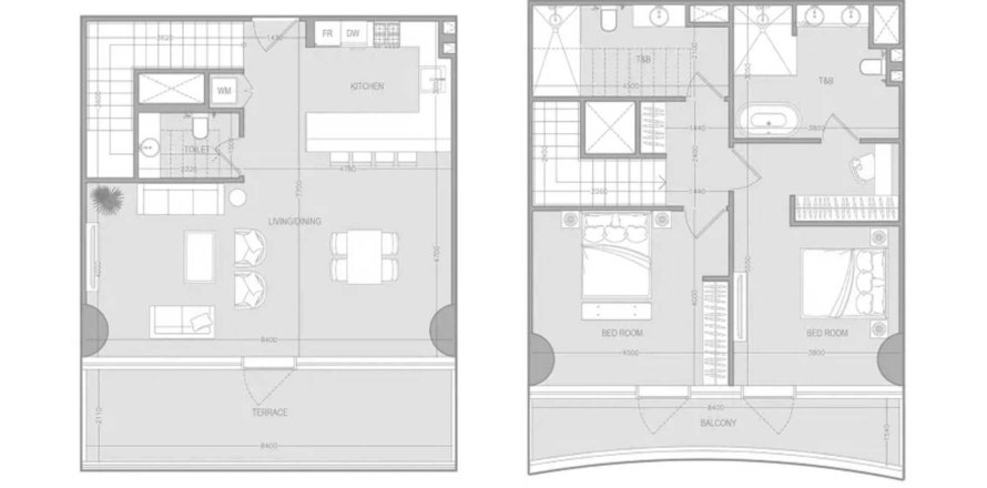 Квартира в A1LA Residence в Аль-Рим, Абу-Даби, ОАЭ 3 комнаты, 167м2 № 695910