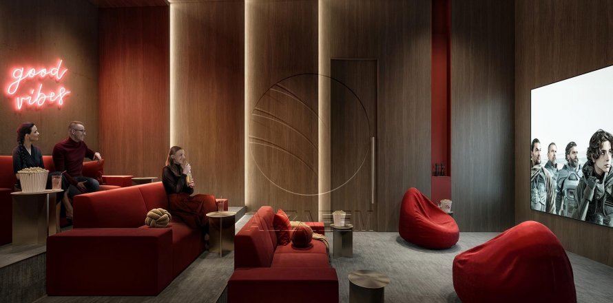 Apartmen di Saadiyat Island, Abu Dhabi, UAE 1 bilik, 32 meter persegi № 615200