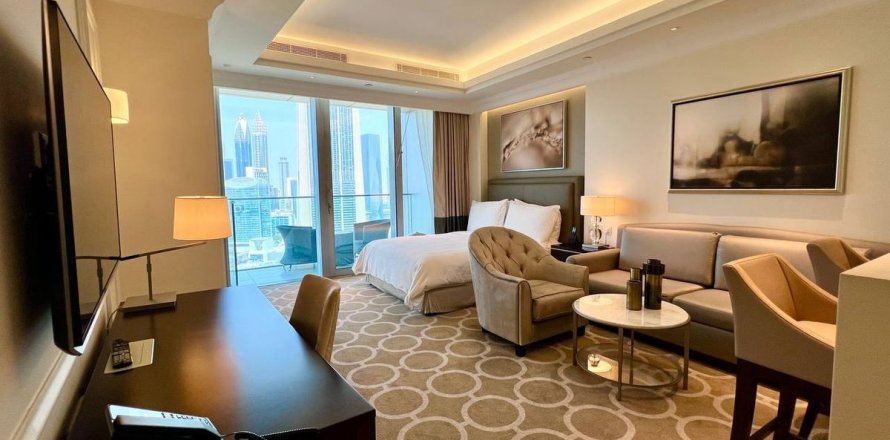 阿联酋 Dubai Downtown Dubai (Downtown Burj Dubai) 公寓  1 卧, 52.2 平方米 , 编号 661502