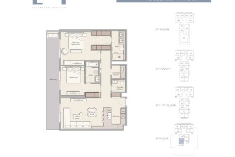Appartamento in vendita a Dubai Hills Estate, Dubai, EAU 2 camere da letto, 124 mq. № 704880 - foto 9
