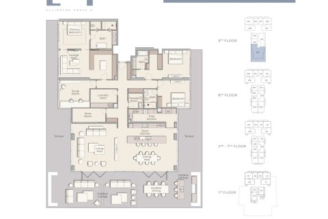 Appartamento in vendita a Dubai Hills Estate, Dubai, EAU 2 camere da letto, 124 mq. № 704880 - foto 11