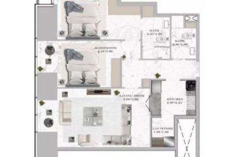 Lakás itt: Dubai Marina, EAE, 1 hálószoba, 81 m², azonosító: 704665 - fénykép 12