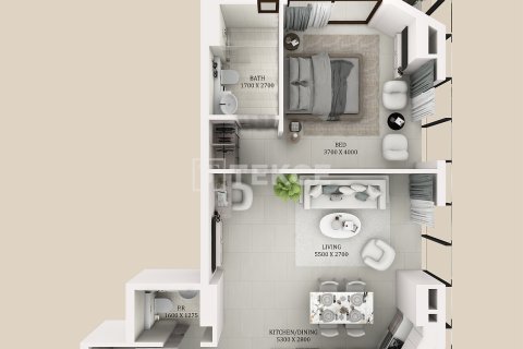 Leilighet til salgs i Dubai Sports City, Dubai, Emiratene 1 soverom, 75 kvm Nr. 738774 - Foto 16