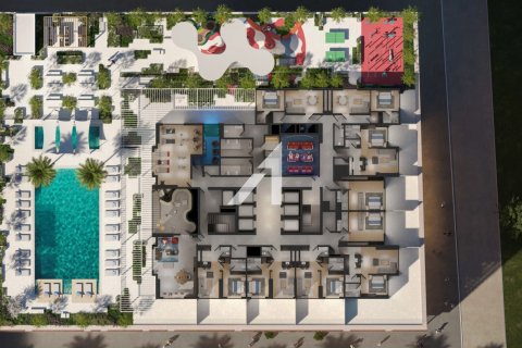 Byt v Jumeirah Village Circle, Dubai, SAE 1 ložnice, 60.3 m² Č.: 633289 - fotografie 13