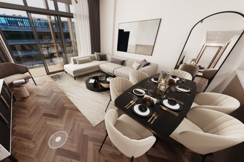 Byt na Saadiyat Island, Abu Dhabi, SAE 2 ložnice, 108 m² Č.: 594166 - fotografie 2
