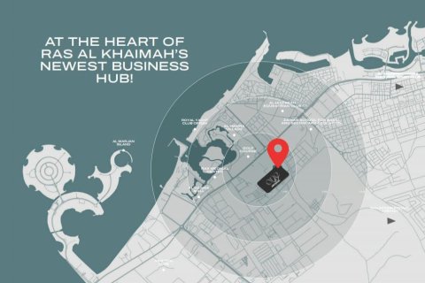 Apartmen di Ras Al Khaimah, UAE 1 bilik tidur, 64 meter persegi № 656705 - foto 14