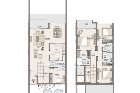 تاون هاوس للبيع في Mina Al Arab، رأس الخيمة، الإمارات العربية المتحدة 3 غرفة نوم ، 238 متر مربع ، رقم 656815 - صورة 18