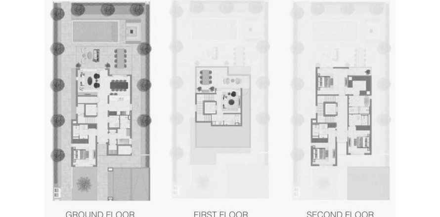 Villa Ovelle The Valley, Dubaijā, AAE 4 istabas, 402 m2 Nr. 660724