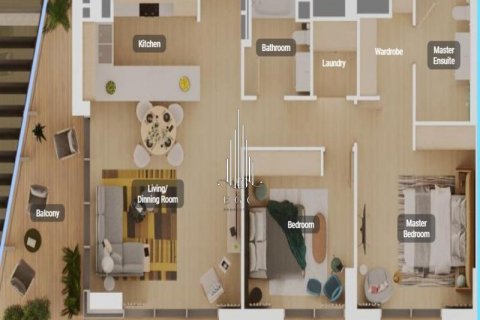 Купить квартиру на Остров Саадият, Абу-Даби, ОАЭ 2 спальни, 121.6м2, № 544408 - фото 17