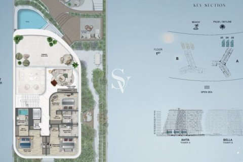 Müüa korter asukohaga Palm Jumeirah, Dubai, AÜE: 6 magamistoaga, 1151 m² Nr 702877 - pilt 16