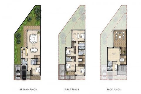 DAMAC Hills (Akoya by DAMAC), Dubai, BAE’de kiralık townhouse 6 yatak odası, 280.28835100 m&sup2; No 583945 - fotoğraf 10
