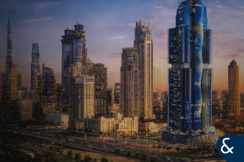 Byt v AL HABTOOR CITY v Business Bay, Dubai, SAE 1 ložnice, 104 m² Č.: 671482 - fotografie 9