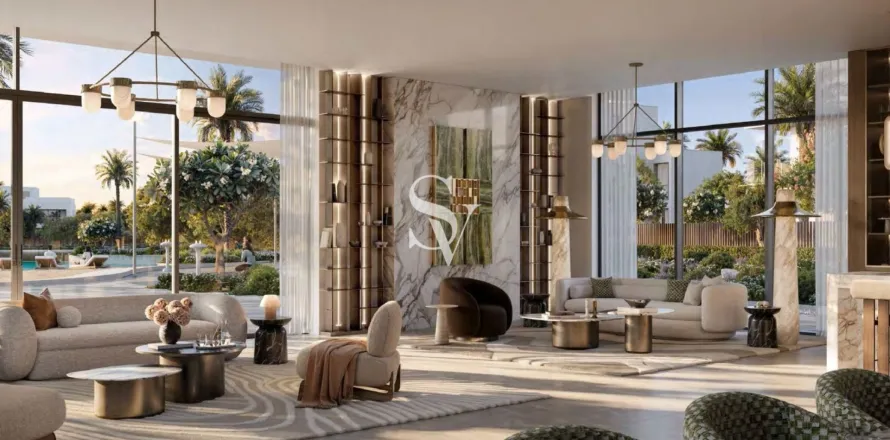 Vila di Dubai, UEA 4 kamar tidur, 816 m2 nomor 680186