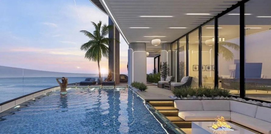 Apartmen di Dubai Marina, UAE 1 bilik tidur, 80 meter persegi № 599244