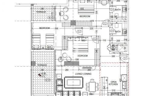 Byt v Dubai, SAE 3 ložnice, 140.8 m² Č.: 658485 - fotografie 11