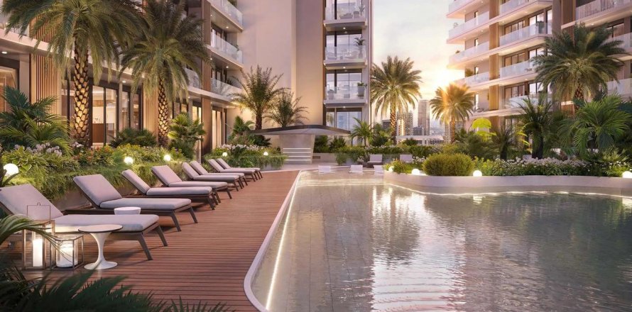 Apartemen di Dubai Silicon Oasis, UEA 1 kamar tidur, 72 m2 nomor 598727