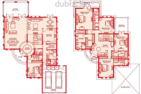 Vila di Jumeirah Park, Dubai, UEA 5 kamar tidur, 436 m2 nomor 590258 - foto 19