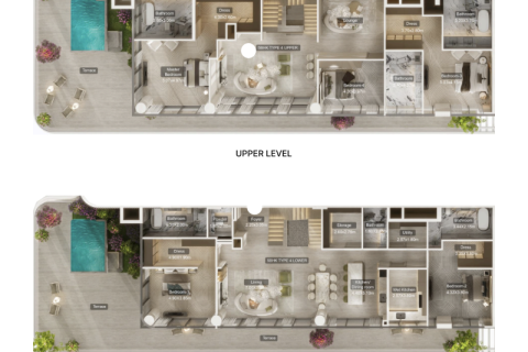 Dubai, संयुक्त अरब अमीरात में अपार्टमेंट, 1 बेडरूम, 71 वर्ग मीटर, संख्या 690075 - फ़ोटो 11