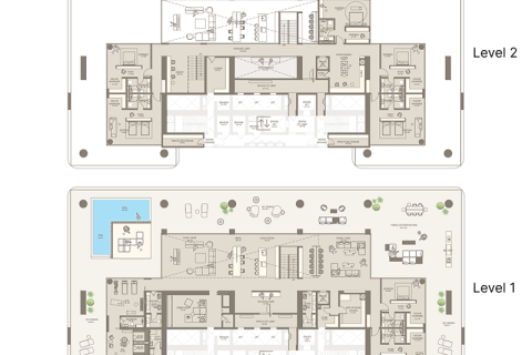Villa till försäljning i Sheikh Zayed Road, Dubai, UAE 2 sovrum, 332 kvm Nr. 690078 - fotografi 11