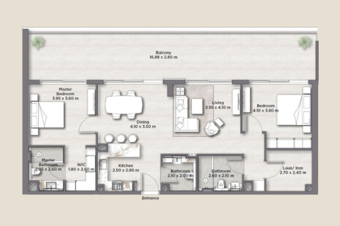 Appartement te koop in Jumeirah Village Circle, Dubai, VAE 1 slaapkamer, nr 690077 - foto 4