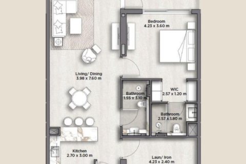 Appartement te koop in Jumeirah Village Circle, Dubai, VAE 1 slaapkamer, nr 690077 - foto 3
