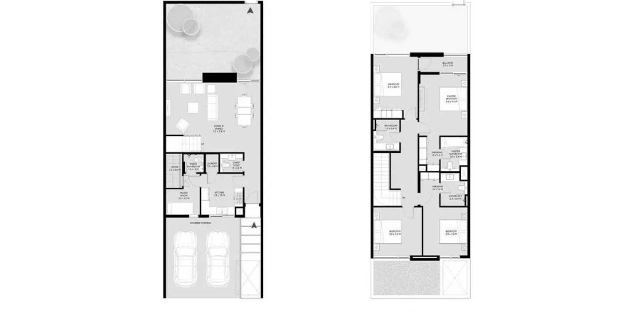 Māja Masaar 3 Sedra Sharjahjā, AAE 4 istabas, 237.74 m2 Nr. 713840