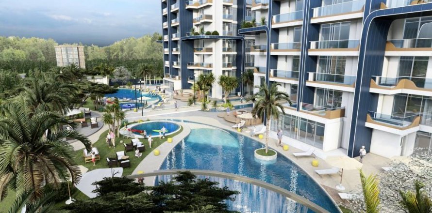 Apartemen di Dubai, UEA 1 kamar tidur, 89.81 m2 nomor 411777