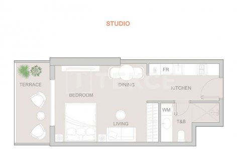 阿联酋 Dubai Jumeirah Village Triangle 待售 : 1 卧, 84 平方米 , 编号619510 - 照片 12