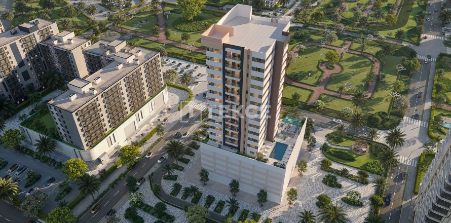 Korter asukohaga Jumeirah Village Circle, Dubai, AÜE: 1 magamistoaga, 55 m² Nr 730803
