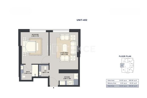 Müüa korter asukohaga Jumeirah Village Circle, Dubai, AÜE: 1 magamistoaga, 55 m² Nr 730803 - pilt 23