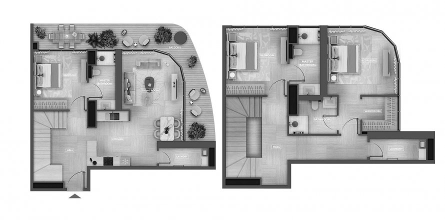 Διαμέρισμα σε SkyHills Astra σε Al Barsha, Dubai, ΗΑΕ 3 υπνοδωμάτια, 145.5 τ.μ. Αρ. 574744