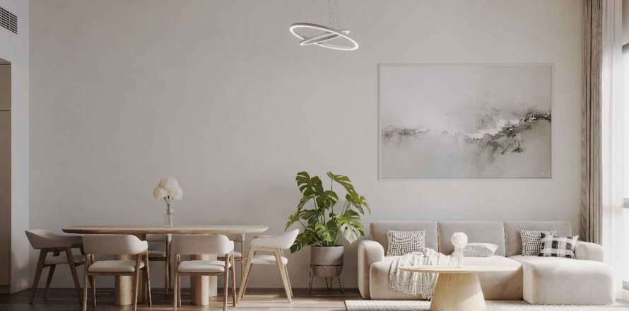 Квартира в Mayfair Residence в Джумейра Вилладж Серкл, Дубай, ОАЭ 3 комнаты, 85.3м2 № 657138