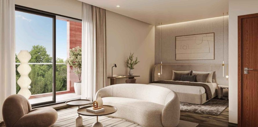 Квартира в Mayfair Residence в Джумейра Вилладж Серкл, Дубай, ОАЭ 3 комнаты, 124м2 № 657139