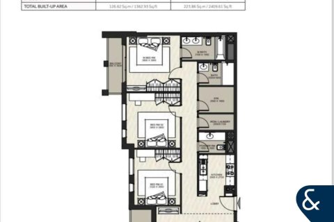 Town Square, Dubai, BAE’de satılık daire 3 yatak odası, 127 m&sup2; No 685083 - fotoğraf 16