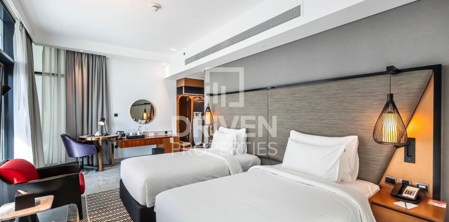 Квартира в Бизнес-Бэй, Дубай, ОАЭ 1 комната, 44м2 № 654488