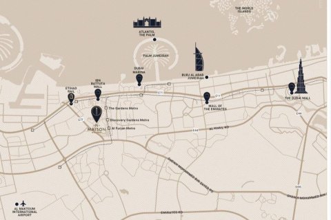 Пәтер Al Furjan, Дубай, БАӘ-да 2 жатын бөлмелер, 145.5 м² № 693235 - фото 9