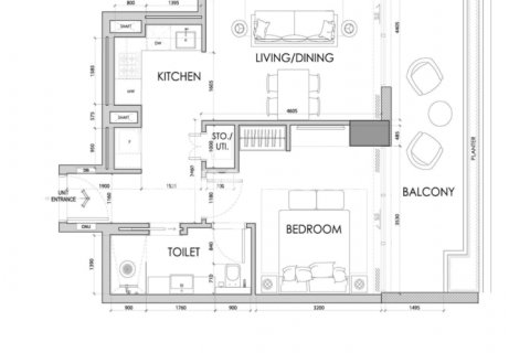 Lakás itt: Business Bay, Dubai, EAE, 1 hálószoba, 80.5 m², azonosító: 707666 - fénykép 6