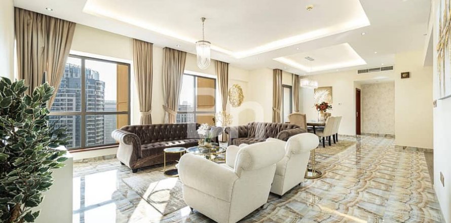 Квартира в Джумейра Бич Резиденс, Дубай, ОАЭ 4 спальни, 256м2 № 617173