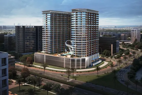 Lägenhet till försäljning i Al Jaddaf, Dubai, UAE 1 sovrum, 81 kvm Nr. 693437 - fotografi 7