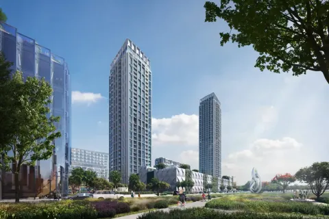 דירה למכירה ב Dubai Design District, Dubai, איחוד האמירויות  3 חדרי שינה, 187.57 מ"ר, מספר 753186 - תמונה 2