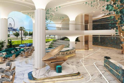 Dubai Harbour、Dubai、UAE にあるマンション販売中 1ベッドルーム、77.3 m2、No701475 - 写真 5