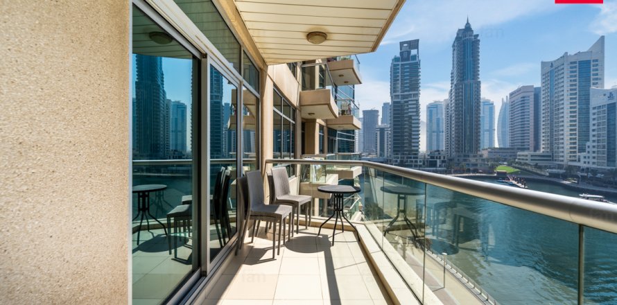 Apartemen di Dubai Marina, UEA 1 kamar tidur, 87.1 m2 nomor 693992