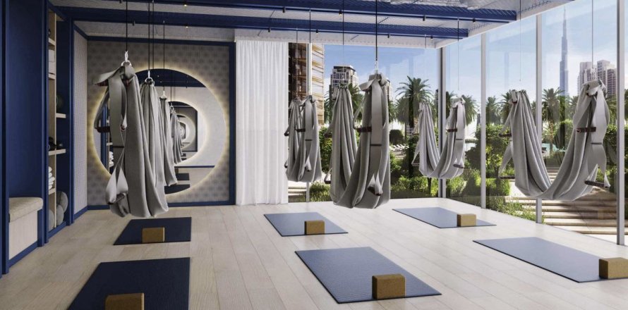 Byt v Business Bay, Dubai, SAE 1 ložnice, 64.8 m² Č.: 691229