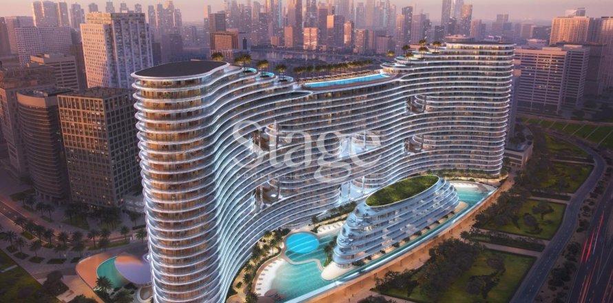 Квартира в Binghatti Aquarise в Бизнес-Бэй, Дубай, ОАЭ 1 спальня, 73м2 № 740685