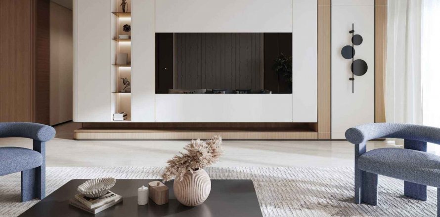 Apartmen di Binghatti Moonlight di Al Jaddaf, Dubai, UAE 1 bilik tidur, 72.31 meter persegi № 621254