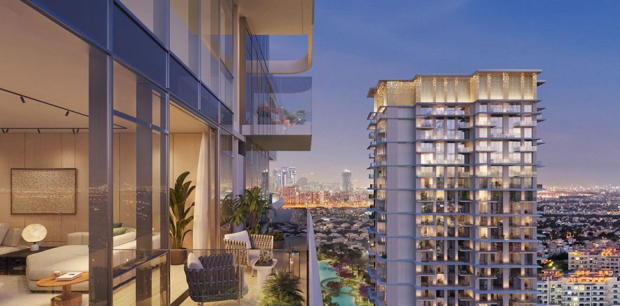 Квартира в Jumeirah Islands, Дубай, ОАЭ 1 спальня, 77.1м2 № 614471