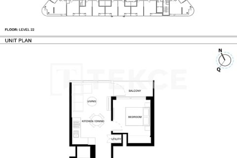 Apartment in Dubai, UAE 1 bedroom, 51 sq.m. № 765898 - photo 20