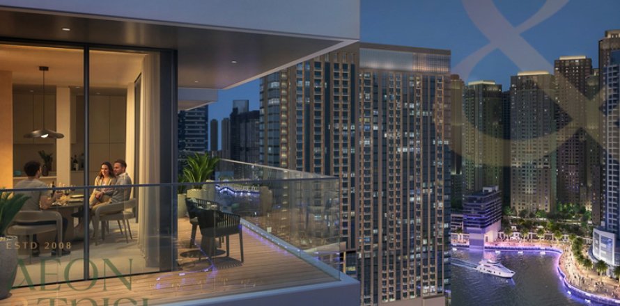 Apartment i Dubai Marina, Dubai, UAE 3 soveværelser, 185 kvm № 648214