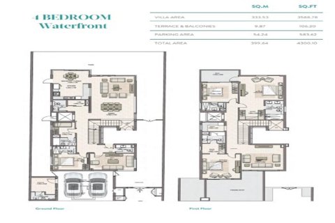 Вилла Mina Al Arab, Рас-эль-Хайма, БАӘ-да 4 жатын бөлмелер, 355 м² № 656694 - фото 11